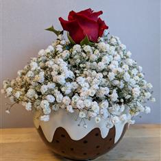Christmas Pudding Arrangement