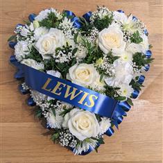 West Bromwich Albion Personalized Mixed Heart