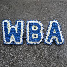 West Bromwich Albion Letters - Two Tone