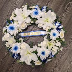 West Bromwich Albion Personalized Wreath