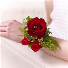 Wrist Corsage Multi Rose