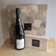 Champagne &amp; Classic Chocolates Gift Set