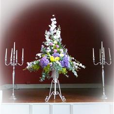 Venue Decoration - Pedestal Arrangement