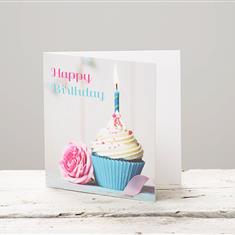 Birthday Cupcake Card